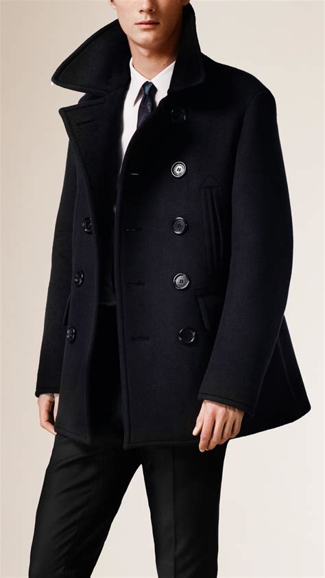 burberry peacoat nordstrom mens|burberry cashmere coat men's.